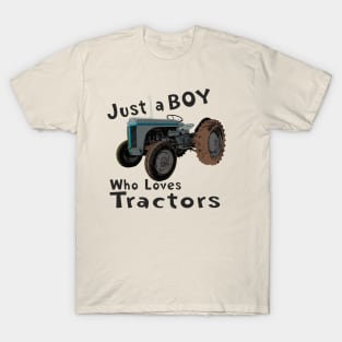 just a boy who loves tractors T-Shirt